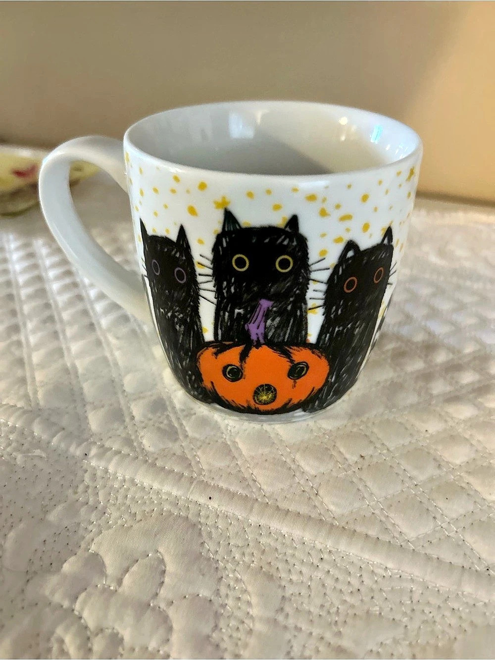 now DESIGNS Purranormal Activity Mug, White & Black